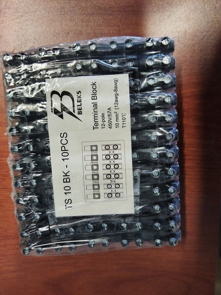 TABLILLA DE CONEXIÓN CALIBRE 12 AWG- 8 AWG NUEVO BELEKS 