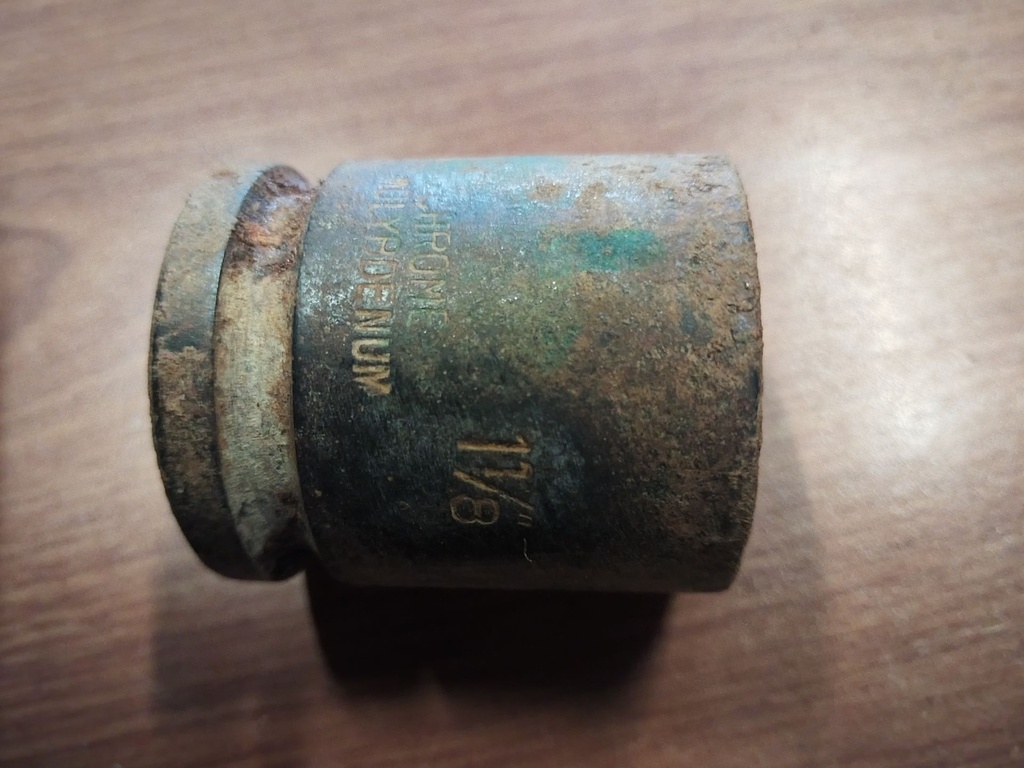 DADOS DE IMPACTO 1 1/8" 6 PUNTAS USADO  