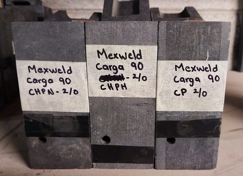 MOLDE PARA SOLDADURA EXOTERMICA CARGA 90 NUEVO MEXWELD CHPN 2/0