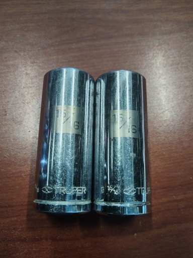 [HV_172] DADOS 15/16"- 6 PUNTAS SEMINUEVOS TRUPER D-1230-HL