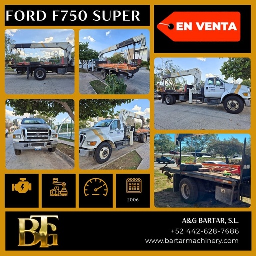 Grúa TITAN Ford F750 Super Duty